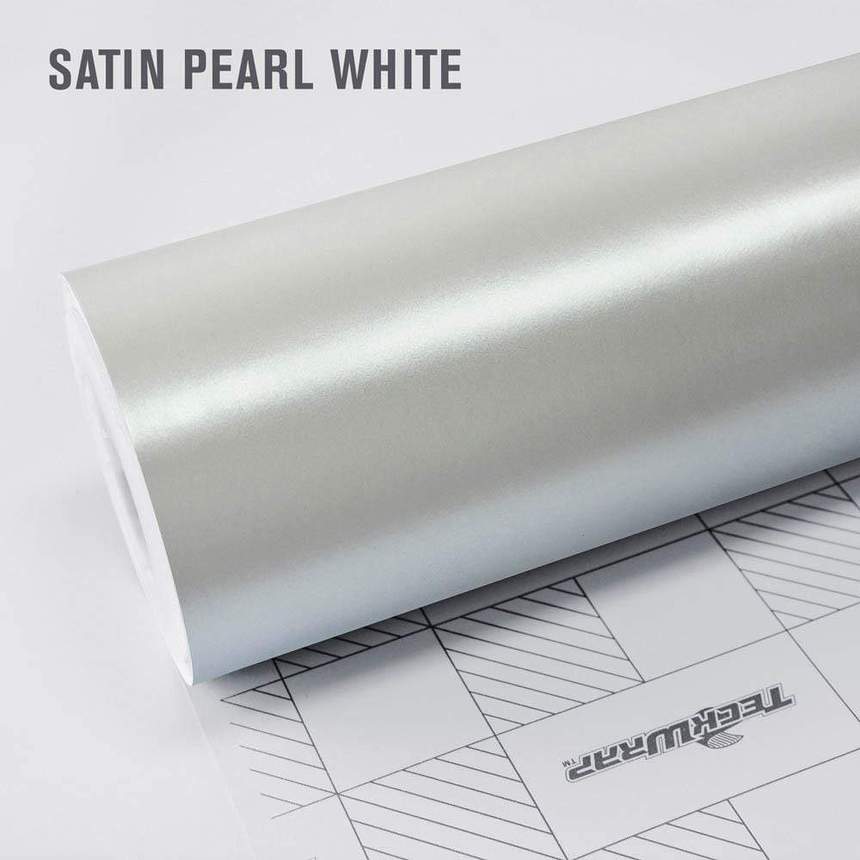 Decal Teckwrap Satin Pearl White (ECH01)