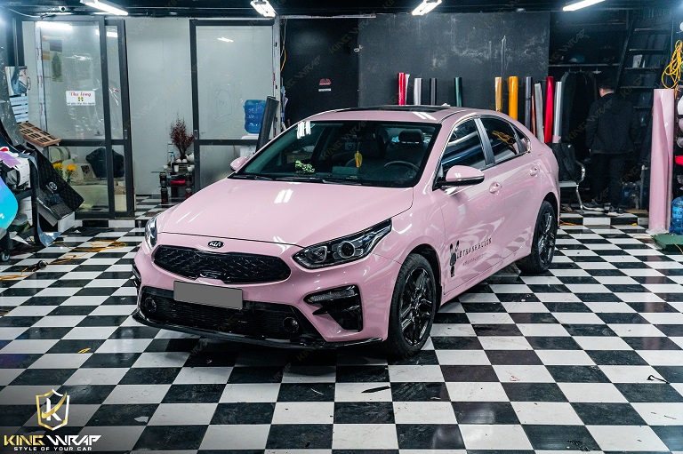 Decal ô tô màu hồng Pastel Decal ô tô màu hồng Pastel
