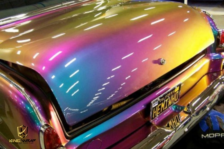 Công nghệ sơn xe ô tô tự đổi màu