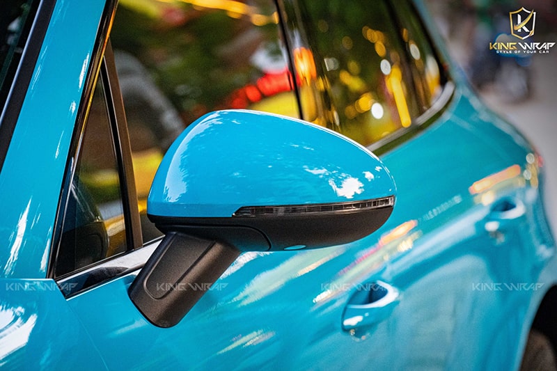 Decal xanh Miami Blue Porsche Macan