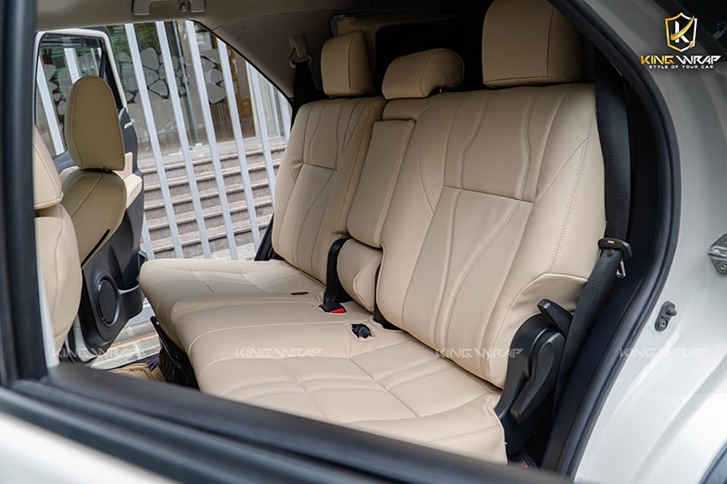Giá Bọc Ghế Da Ô Tô 7 Chỗ 1 Đổi màu nội thất Fortuner