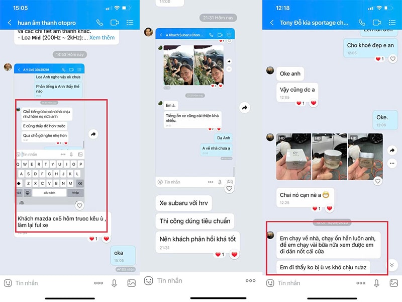 Hiệu quả cách âm chống ồn ô tô