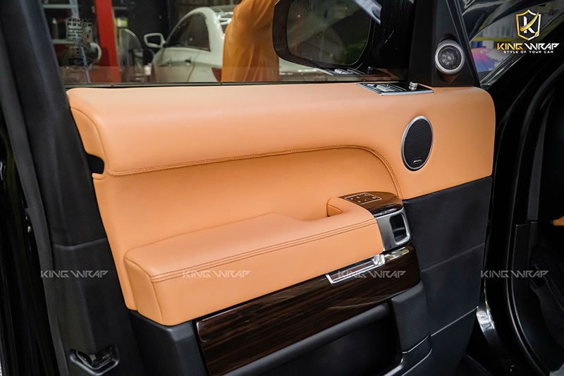 Đổi màu nội thất Range Rover 6 bọc ghế da ô tô tại Hà Nội