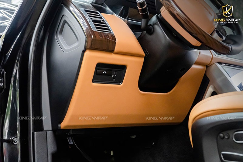 Đổi màu nội thất Range Rover 5 bọc ghế da ô tô tại Hà Nội