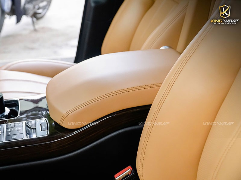 Đổi màu nội thất Range Rover 7 bọc ghế da ô tô tại Hà Nội