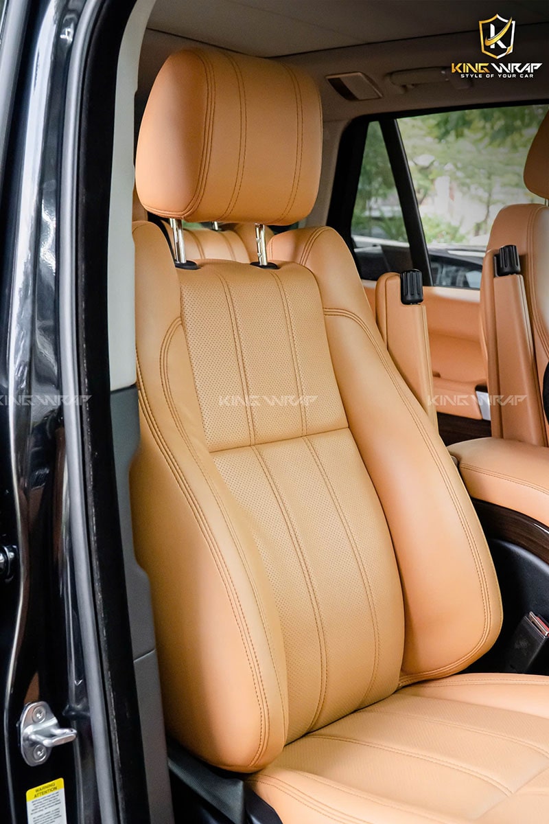 Đổi màu nội thất Range Rover 4 bọc ghế da ô tô tại Hà Nội