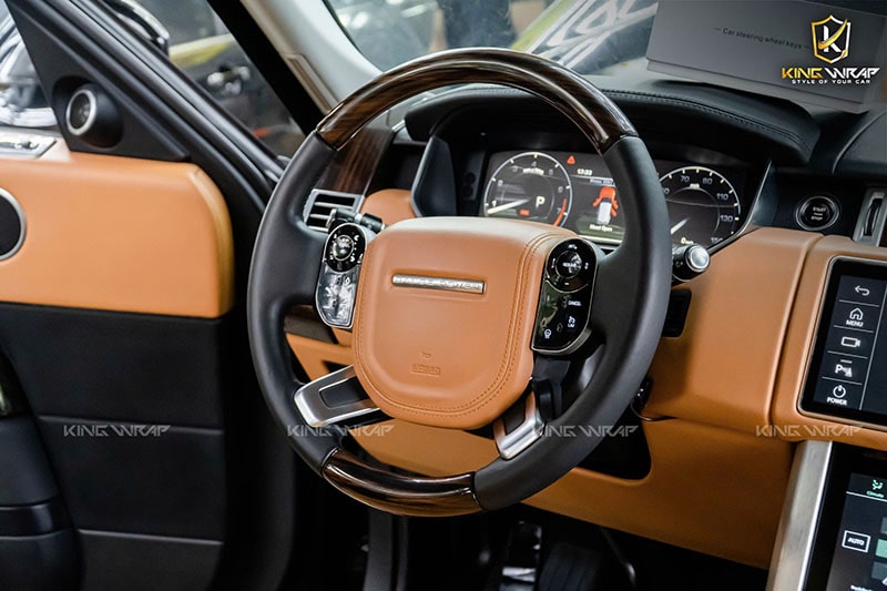 Đổi màu nội thất Range Rover 8 bọc ghế da ô tô tại Hà Nội