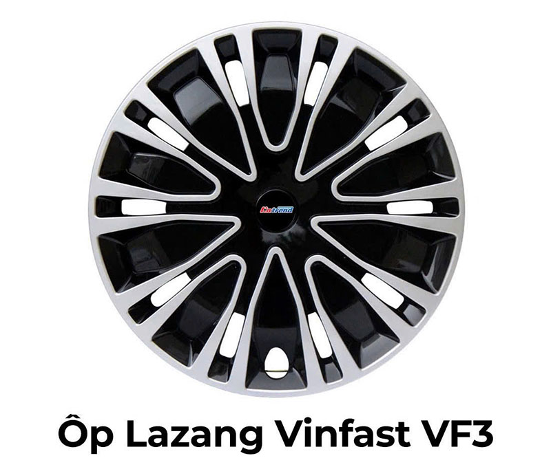 Độ mâm Vinfast VF3 13 độ ốp mâm xe hơi