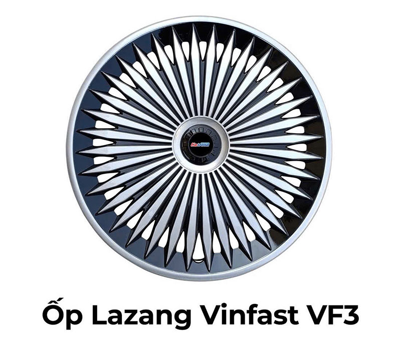 Độ mâm Vinfast VF3 12 độ ốp mâm xe hơi