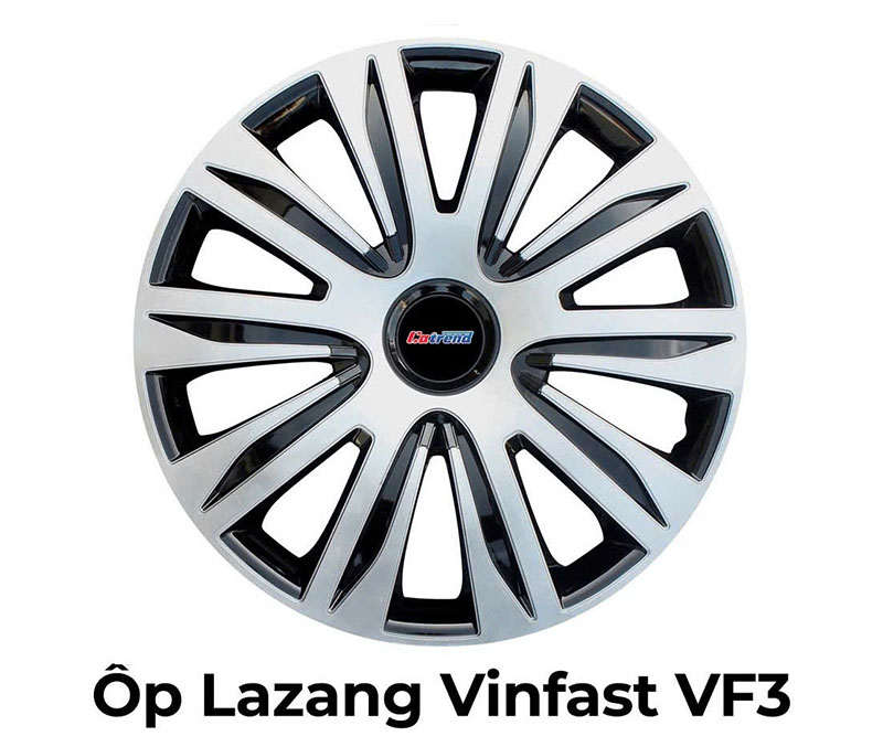 Độ mâm Vinfast VF3 9 độ ốp mâm xe hơi