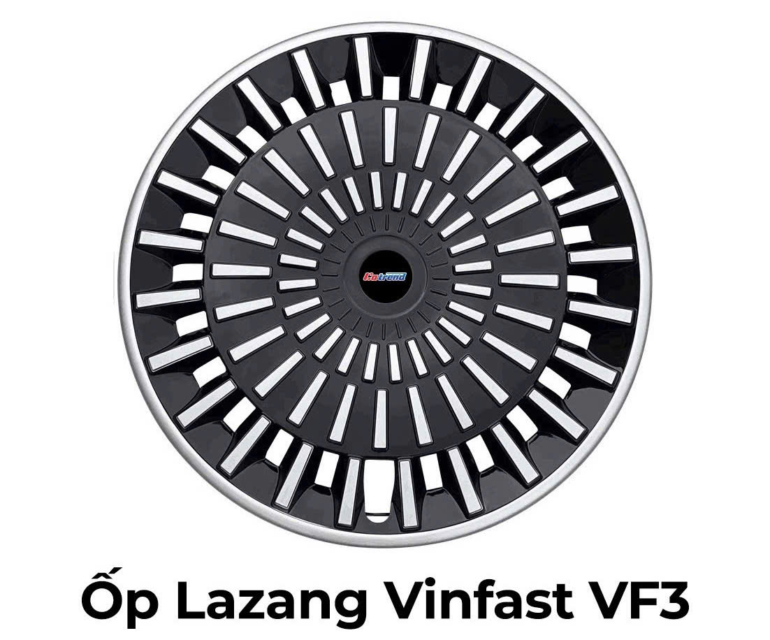 Độ mâm Vinfast VF3 8 độ ốp mâm xe hơi