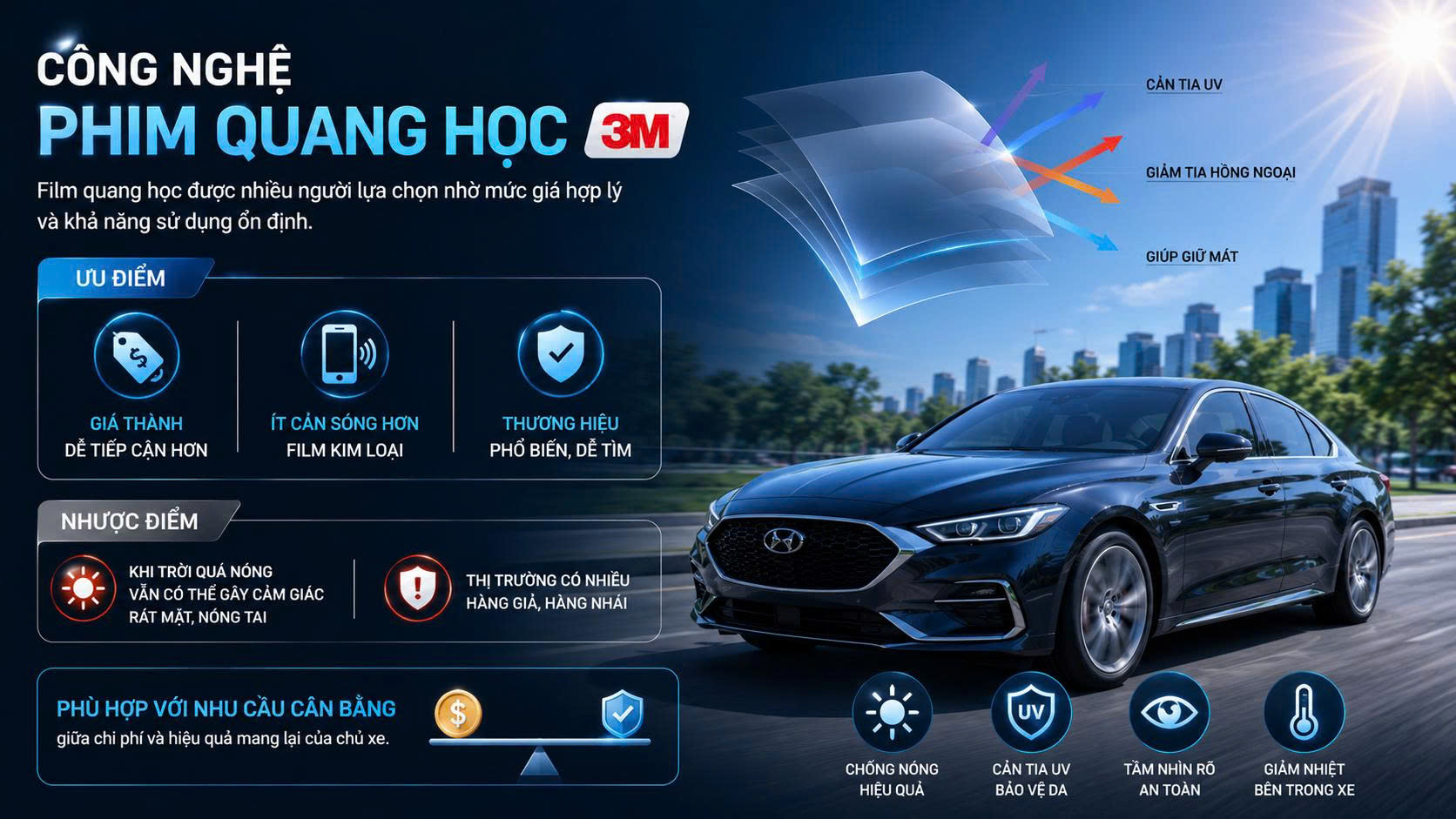 Film cách nhiệt có thực sự chống nóng hiệu quả không?