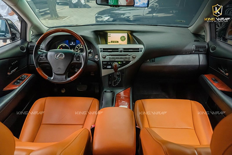 Bọc ghế da Lexus RX450h